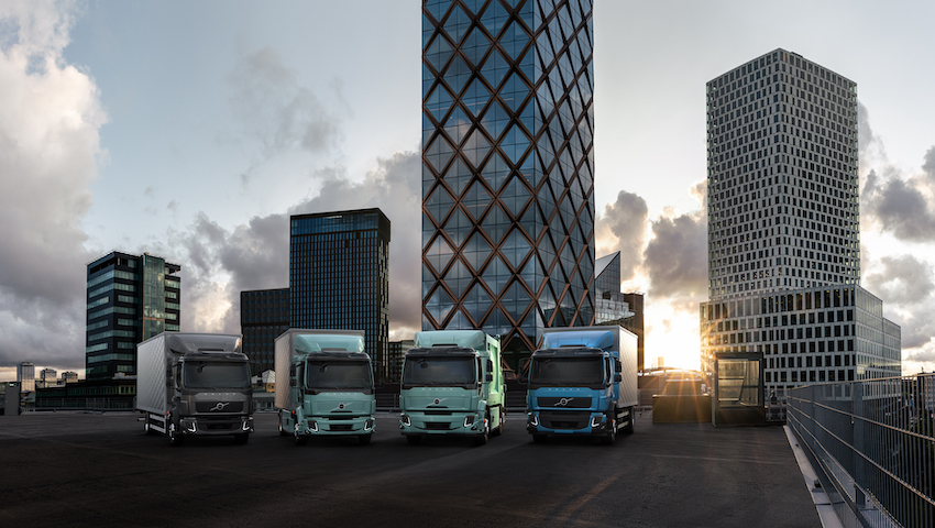 Volvo electric trucks