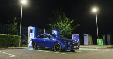 2022 Mercedes EQE 350+ charging