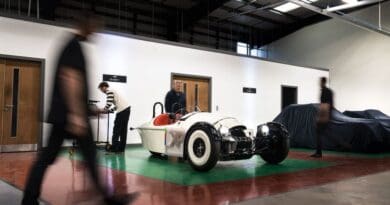 Morgan electric development vehicle