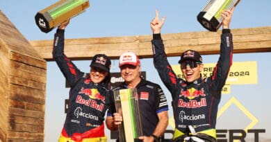 Fraser McConnell and Laia Sanz delivered a stellar performance, clinching victory for ACCIONA | SAINZ XE Team (ASXE) in Round 2 of the Desert X Prix.