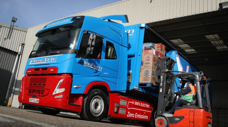Another UK haulage firm has joined the shift to zero-emissions transport with the addition of two Volvo electric HGVs to its fleet.
