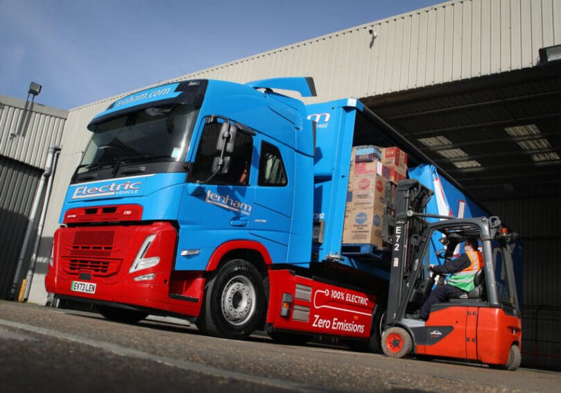 Another UK haulage firm has joined the shift to zero-emissions transport with the addition of two Volvo electric HGVs to its fleet.