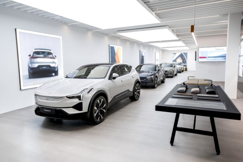 Premium EV brand Polestar has opened its first retail space in Scotland.