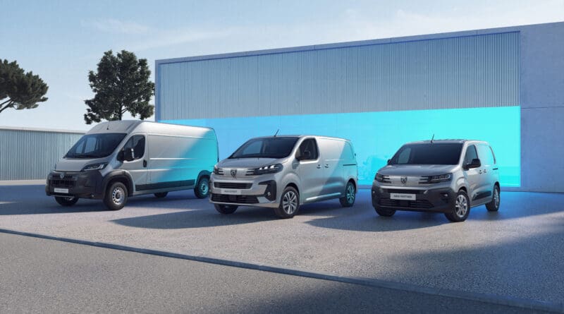 Peugeot has launched updated versions of all three of its electric vans, with orders open now