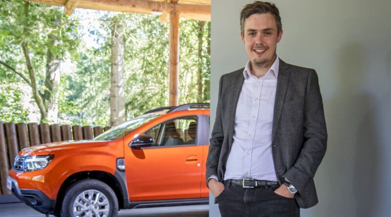 Dacia UK Brand Director Luke Broad