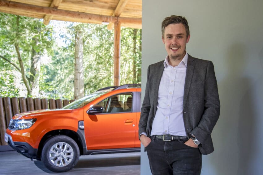 Dacia UK Brand Director Luke Broad