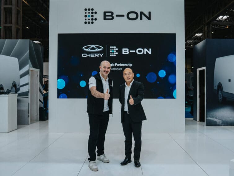 European EV specialist B-ON is teaming up with Chinese automotive giant Chery to develop a new range of electric vans.