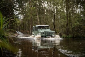 Electric conversion specialist Bedeo has launched the world’s first classic car with in-wheel motors.