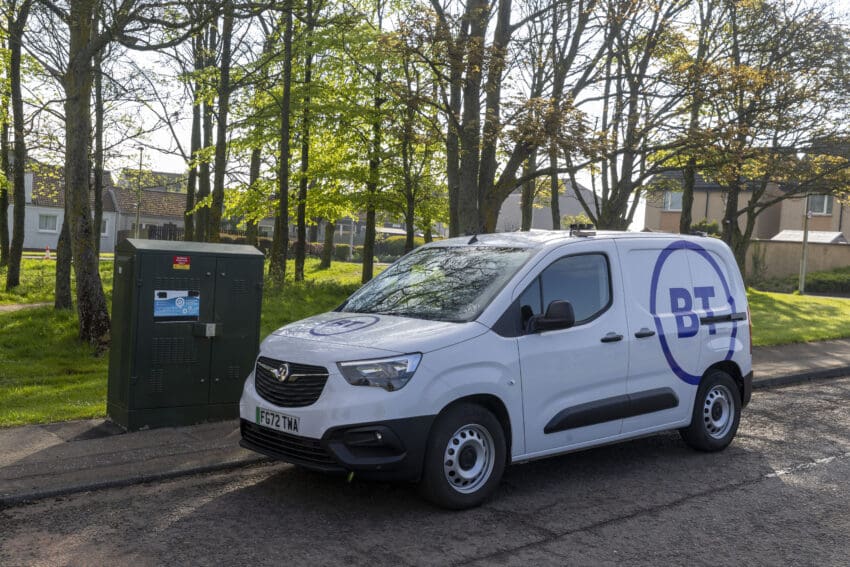 BT Group has activated the first EV charge point created from an upgraded on-street cabinet.