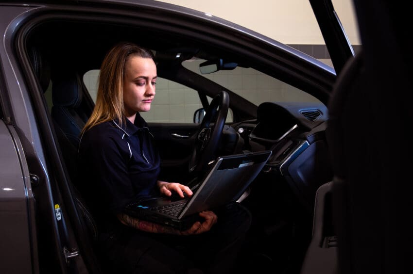 Premium car group JLR has retrained more than 20,000 staff as it gears up for future electrification of its models.