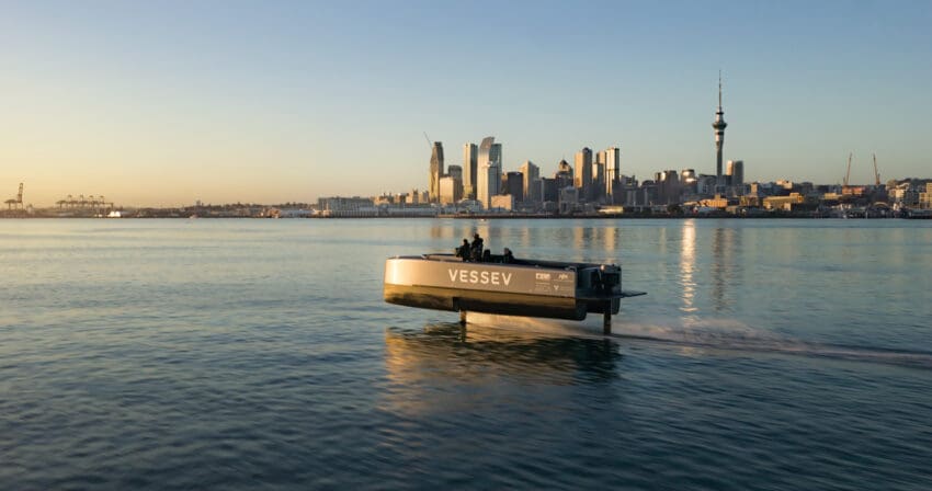 A New Zealand ferry operator is to become the first in the world to operate a fully electric hydrofoil vessel for tourist trips later this year.