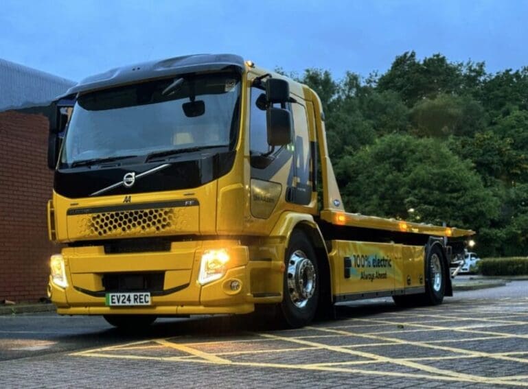 The AA has become the UK’s first breakdown service to add all-electric recovery trucks to its fleet.