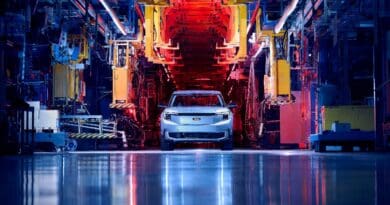 Ford has begun mass production of its new Explorer EV in Europe.