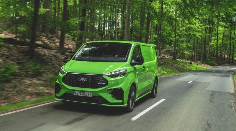 The Ford E-Transit Custom MS-RT is what happens when performance car fans are let loose on Britain's most popular van.  
