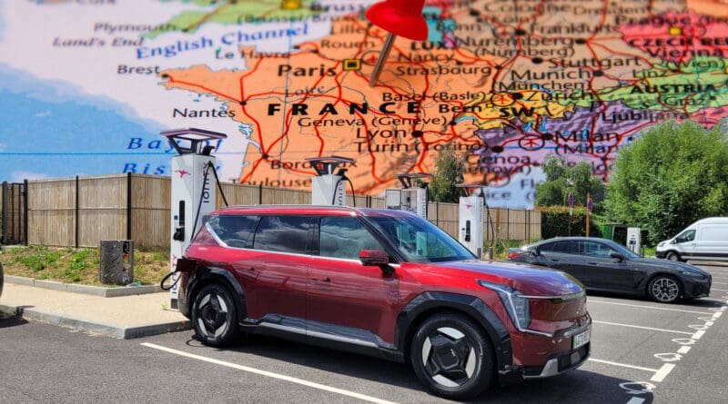 With summer holidays here, we explain what's involved in taking an electric car to Europe, from how to find chargers to how much it costs and how to pay