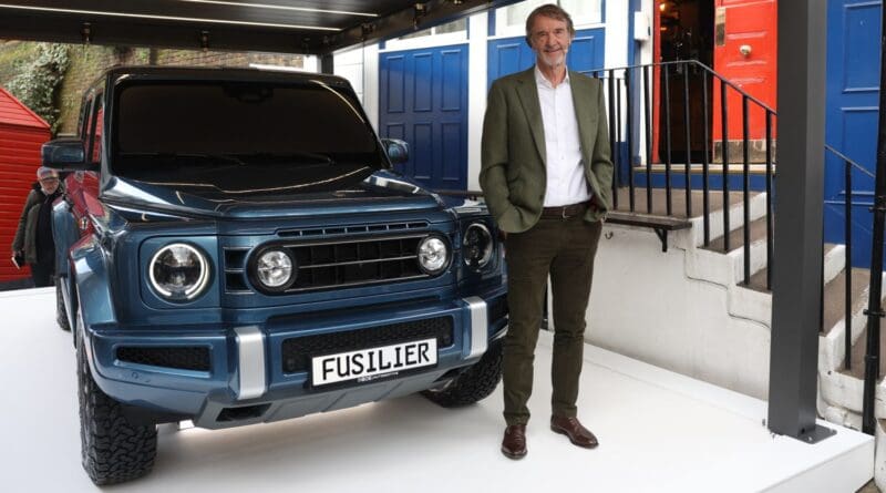 Sir Jim Ratcliffe postpones Ineos' electric vehicle project due to low demand and unclear net zero policies.