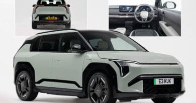 The Kia EV3 will cost from £32,995 when it goes on sale later this year, making it Kia’s cheapest all-electric model.