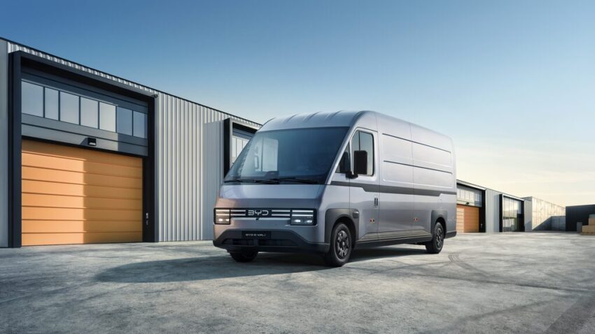 BYD has revealed a new electric van set to challenge the Ford E-Transit in the large LCV segment.