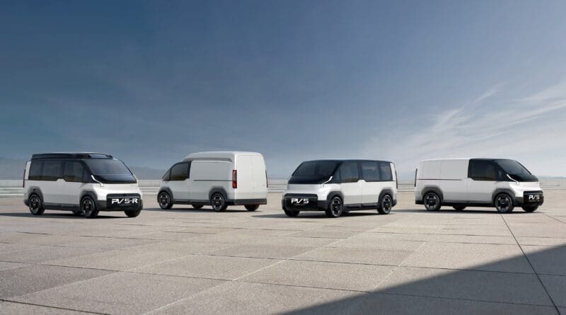 Kia has shown its new generation of all-electric vans for the first time in Europe.