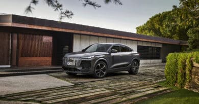 Audi is expanding its electric vehicle lineup with the introduction of the Q6 Sportback e-tron, a sleek and sporty version of its popular SUV design.