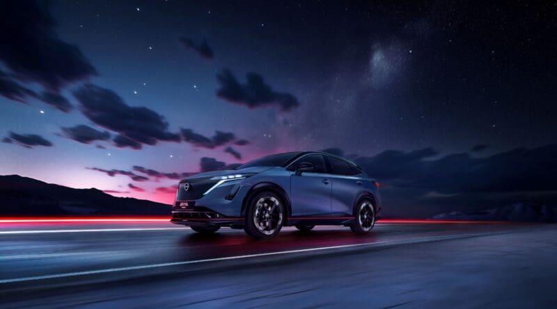 The new performance-focused Nissan Ariya Nismo is now available to pre-order, priced from £56,620.