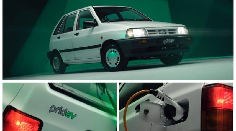 Kia has revealed a one-off all-electric restomod to celebrate its 80th anniversary.