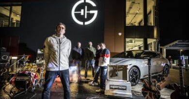 Gridserve has celebrated the opening of its latest Electric Forecourt with an Oasis tribute gig powered entirely by electric cars.