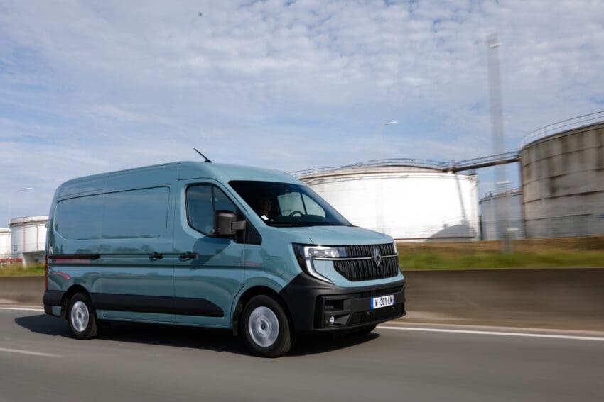 The new Renault Master E-Tech van is now available to order, with first deliveries expected before the end of the year.