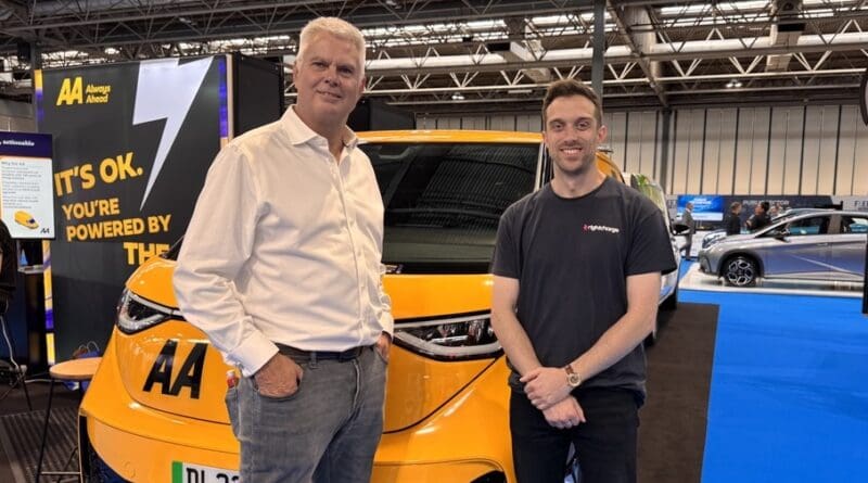 The AA has named Rightcharge its home and public charging partner.
