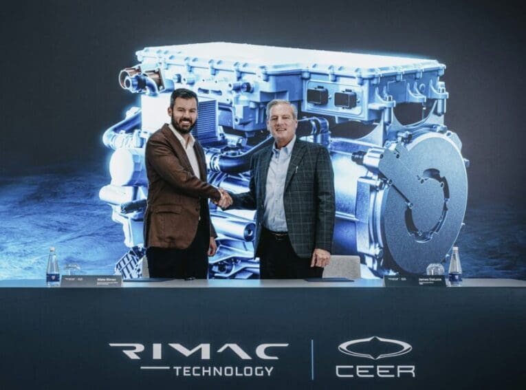 High-performance EV specialist Rimac has signed a new deal to supply powertrains to new electric car brand Ceer.