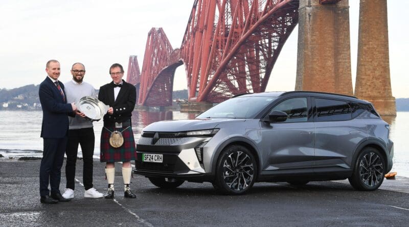 The Renault Scenic E-Tech has added to its awards haul after being named the Scottish Car of the Year 2024.