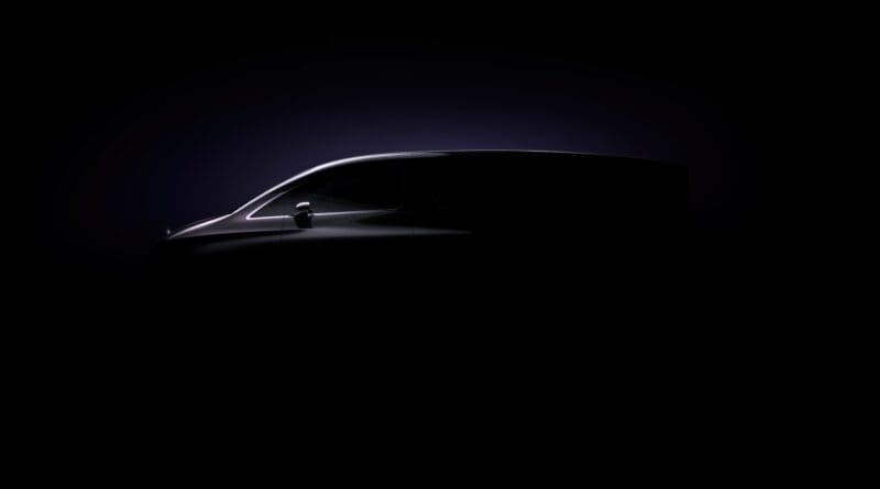 Mercedes-Benz has given the first glimpse of its next generation of luxury all-electric vans.