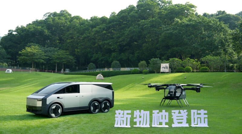 Chinese car manufacturer Xpeng has said that its radical, six-wheeled AeroHT Land Aircraft Carrier - along with its built-in modular flying car - is set for delivery in 2026.