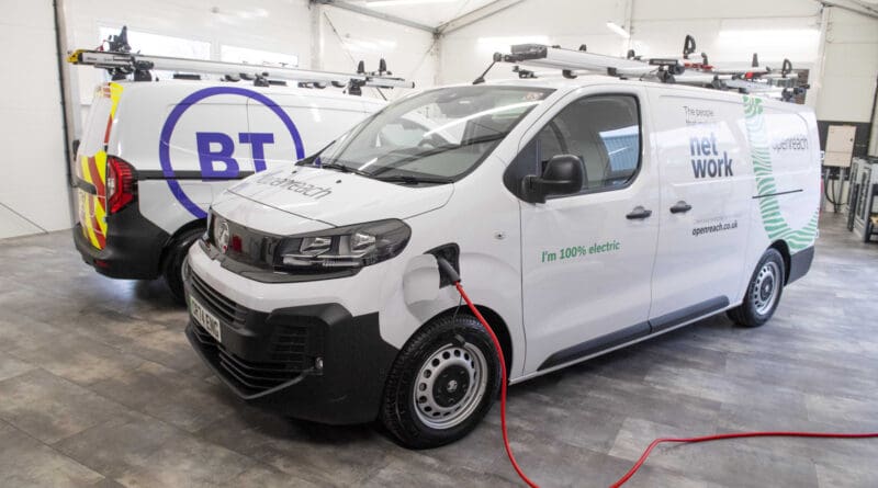 UK telecommunications provider, BT Group, has made the UK’s largest ever commercial electric vehicle purchase, ordering 3,500 all-electric vehicles.