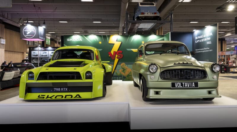 Skoda has revealed two radical restomods based on classic versions of its best-selling Octavia.