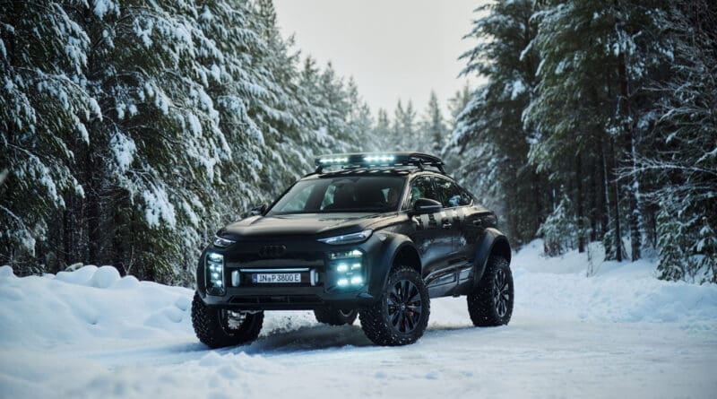 Audi has revealed a new take on its famous quattro setup with a radical off-road version of the Q6 e-tron.