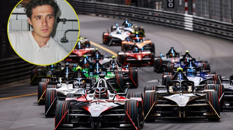 Brooklyn Beckham has been announced as one of 11 celebrities set to try their hand at Formula E racing.