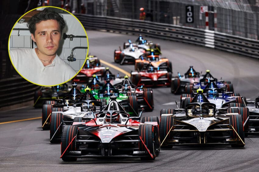 Brooklyn Beckham has been announced as one of 11 celebrities set to try their hand at Formula E racing.