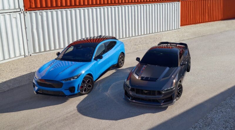 The Ford Mustang Mach-E EV outsold its petrol-engined counterpart in the United States for the first time in 2024.