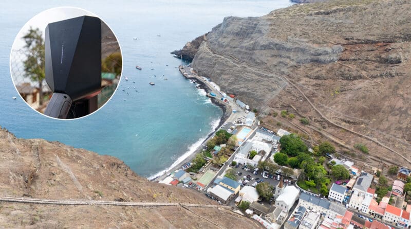 The world’s most remote EV charger has been installed on the tiny Atlantic island of St Helena.