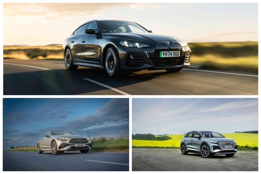 Germany’s ‘Big Three’ luxury carmakers, BMW, Mercedes, and Audi, all recorded strong electric car sales in the United Kingdom in 2024.