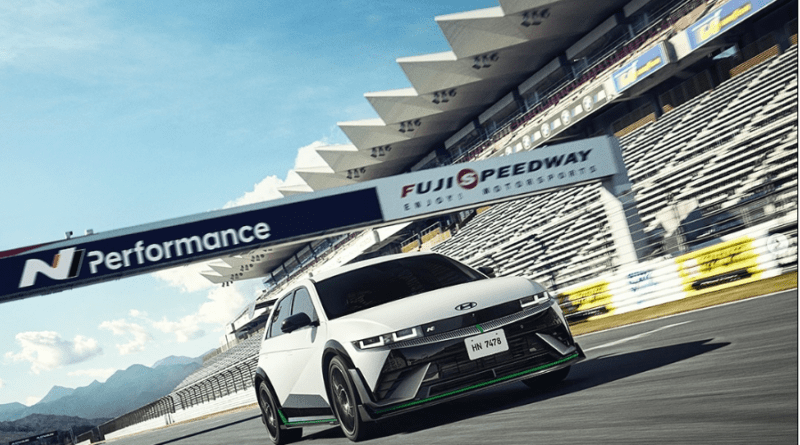 A special 'Drift King' edition drift of the Hyundai Ioniq 5 N has been unveiled at the Tokyo Auto Salon. 