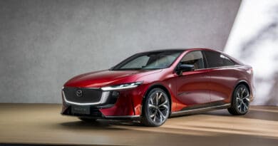 Mazda has unveiled its second EV for Europe – the Mazda6e – promising up to 258 and a range of more than 340 miles.