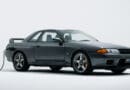 Nissan has revealed an all-electric version of its iconic Skyline R32 GT-R.