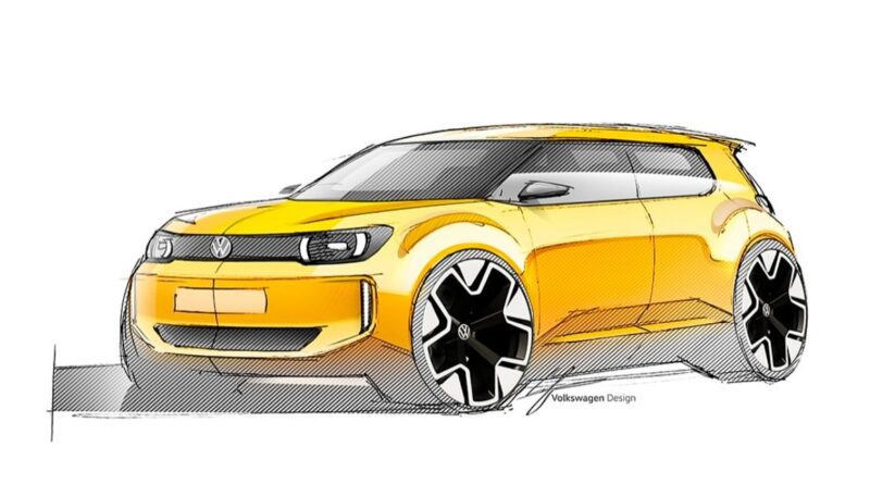 Volkswagen has released a teaser image of its ID.Every1 EV concept ahead of its official unveiling next month.