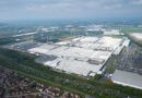 Nissan Sunderland car factory aerial view