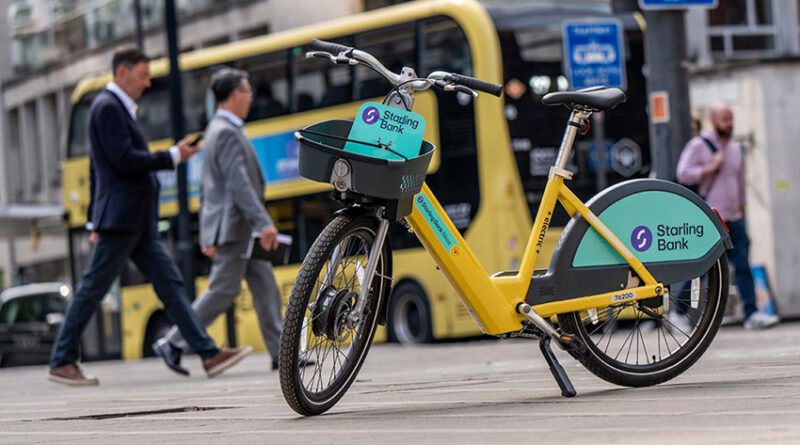 Greater Manchester’s Starling Bank Bike hire scheme has expanded its fleet with the arrival of 300 new electric bikes, making half of the city-region’s hire bikes now electric.