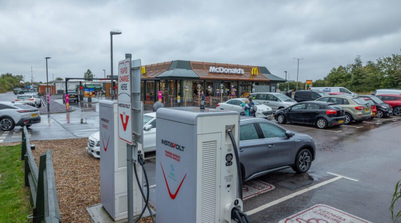 InstaVolt and McDonalds mark EV charging milestone