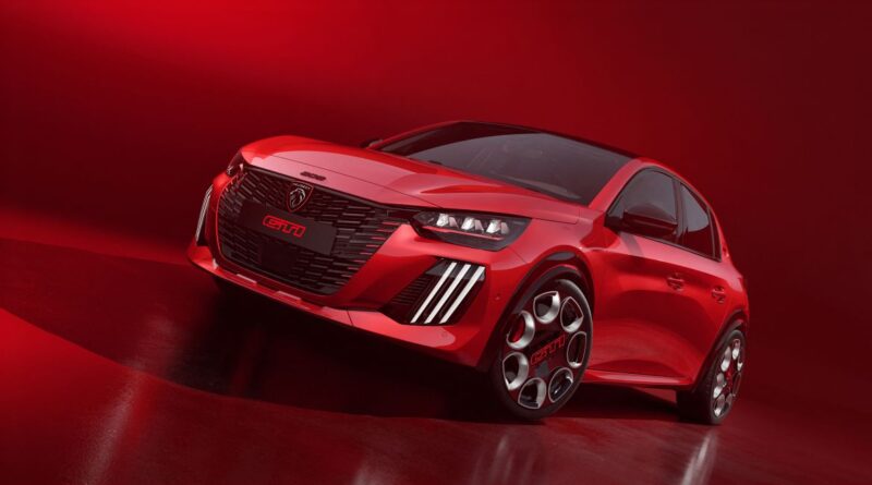 peugeot e-208 gti reveal image