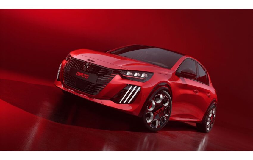 peugeot e-208 gti reveal image